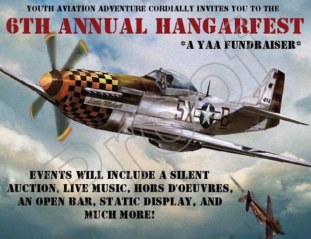 2014 YAA HangarFest Invitation