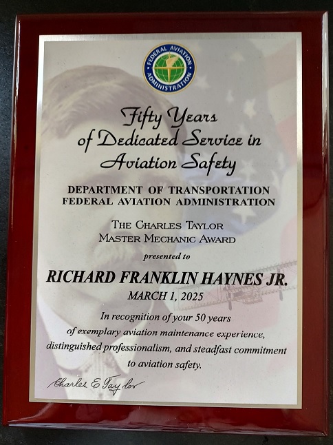 CTA Certificate R Haynes