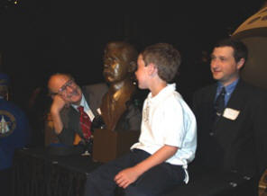 Charles Taylor bust dedication at the Smithsonian