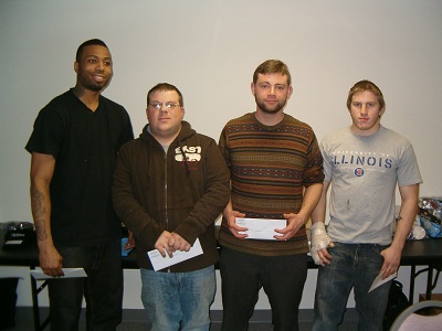 2011 Testing Scholarship recipients 