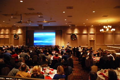 Jerry Hissem during Goodyear presentation