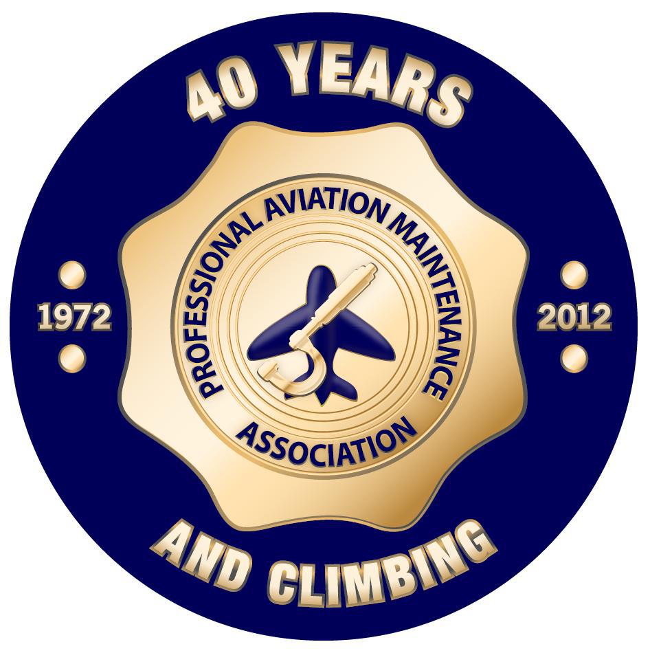 PAMA 40 Year logo