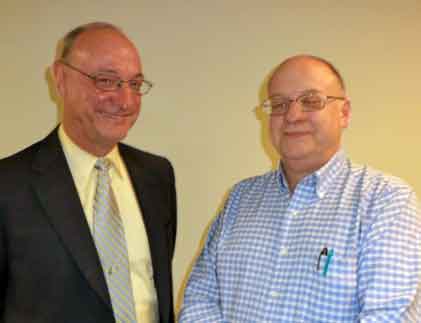 Joe Zeis and COPAMA President Gene Sprang