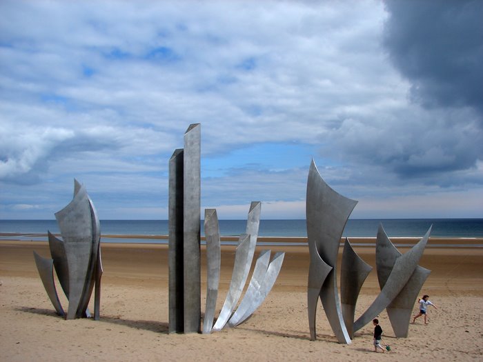 War Memorial on Omaha Beach