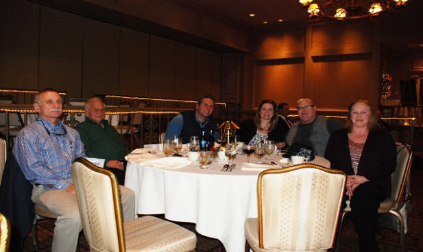 Richard Cady, Family and friends at the Holiday Dinner