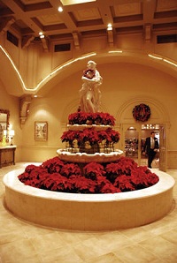 Villa Milano Christmas entrance